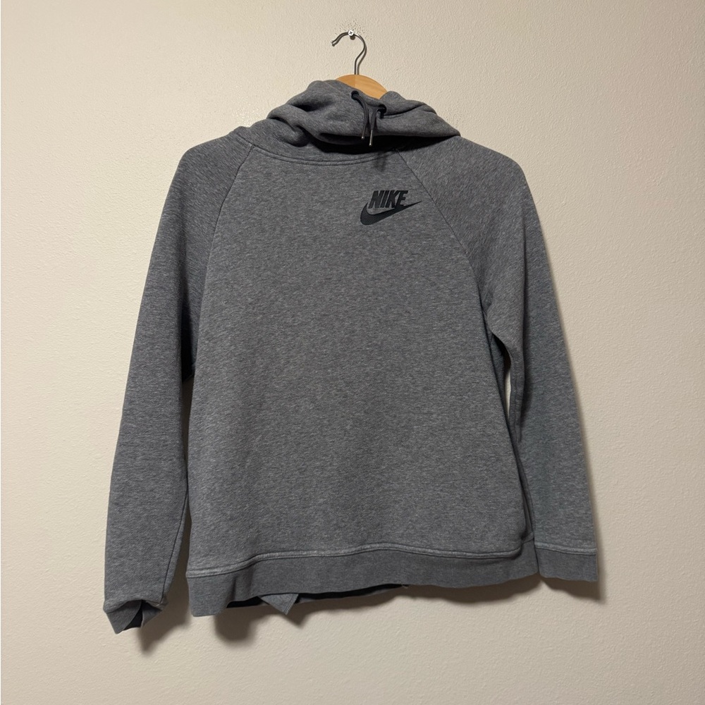 Nike Heather Gray Hoodie Sweatshirt
